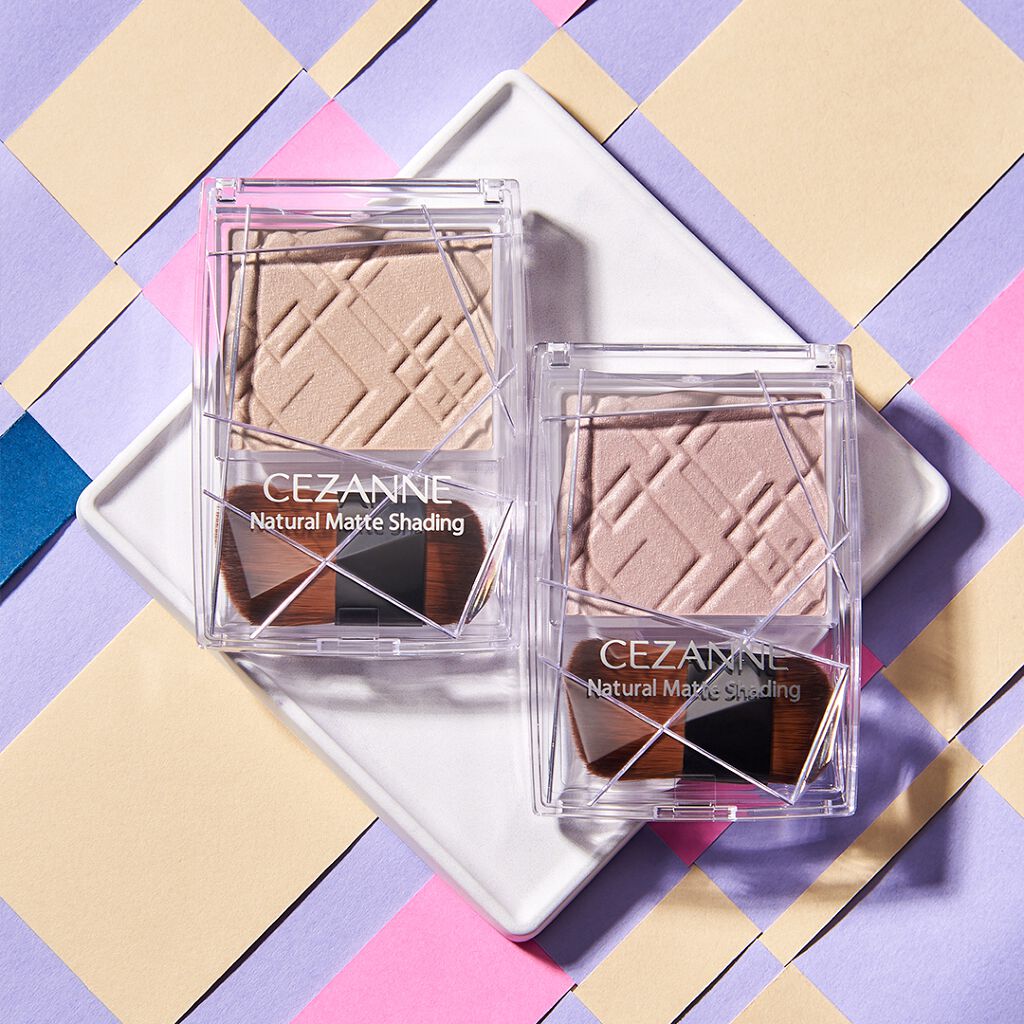ナチュラルマットシェーディング/CEZANNE/シェーディングを使ったクチコミ（1枚目）