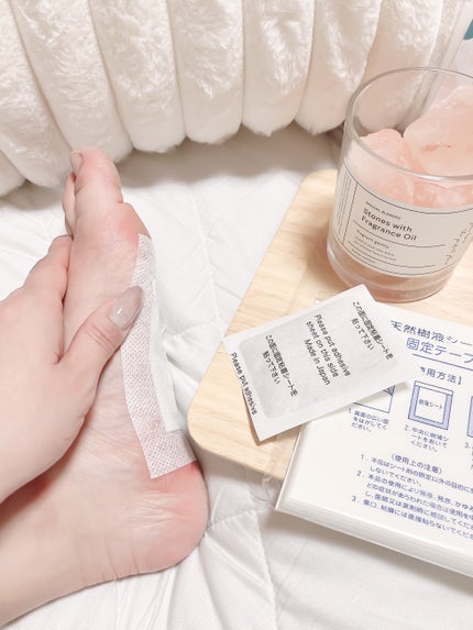 あしやすめ 足裏樹液シート/鎌倉ライフ/レッグ・フットケアを使ったクチコミ(3枚目)