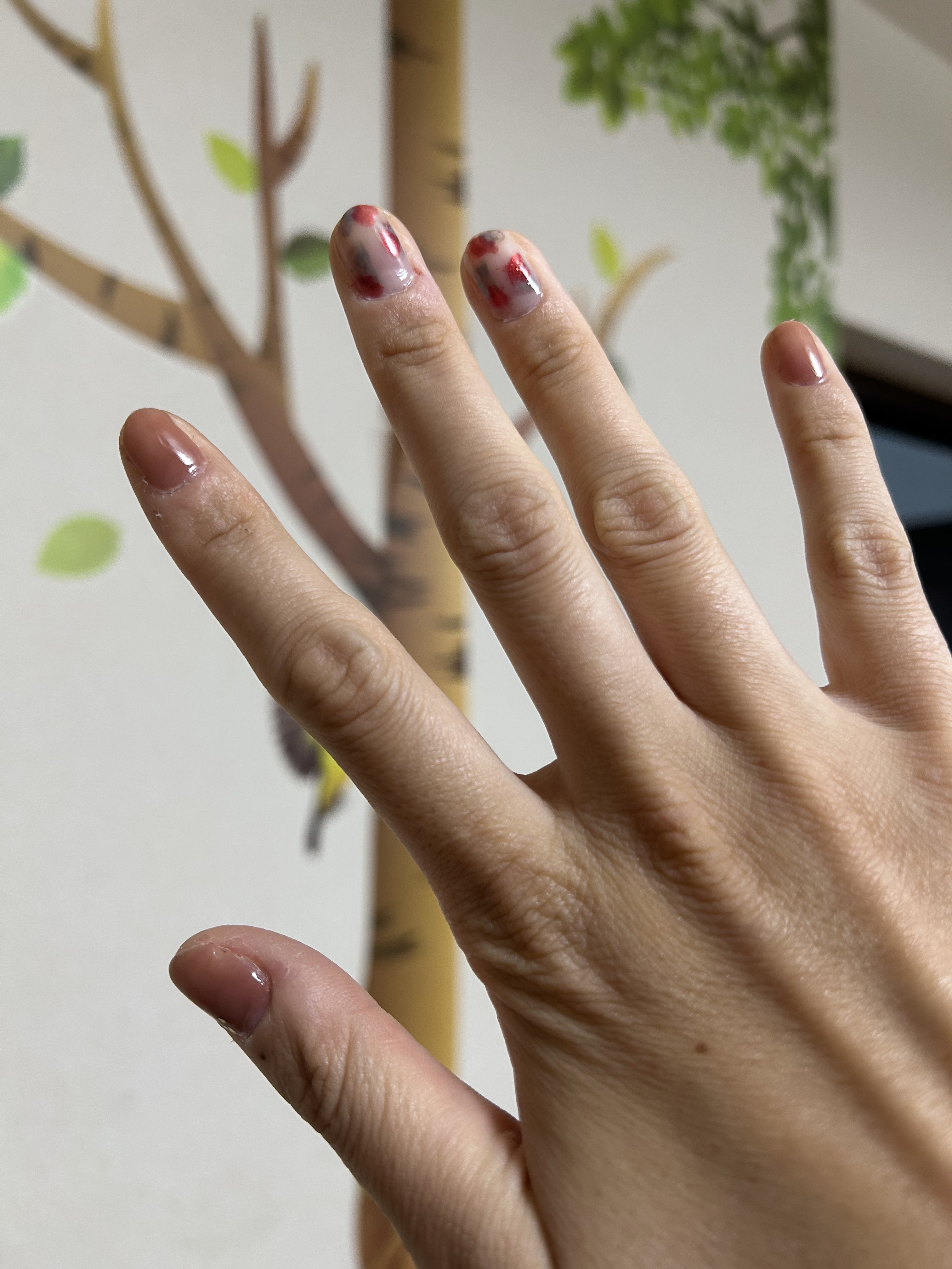 カラフルネイルズ/キャンメイク/マニキュアを使ったクチコミ（3枚目）