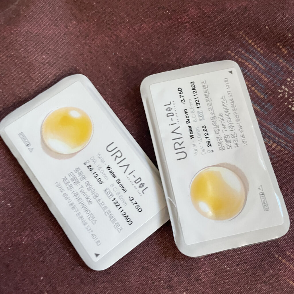 YURIAL Monthly/i-DOL/カラーコンタクトレンズを使ったクチコミ（2枚目）