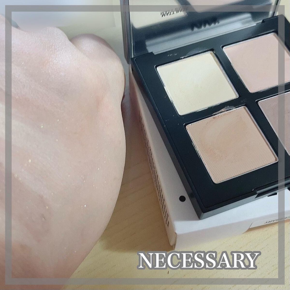 COLORFUL EYE PALETTE/NAMING./アイシャドウパレットを使ったクチコミ(4枚目)