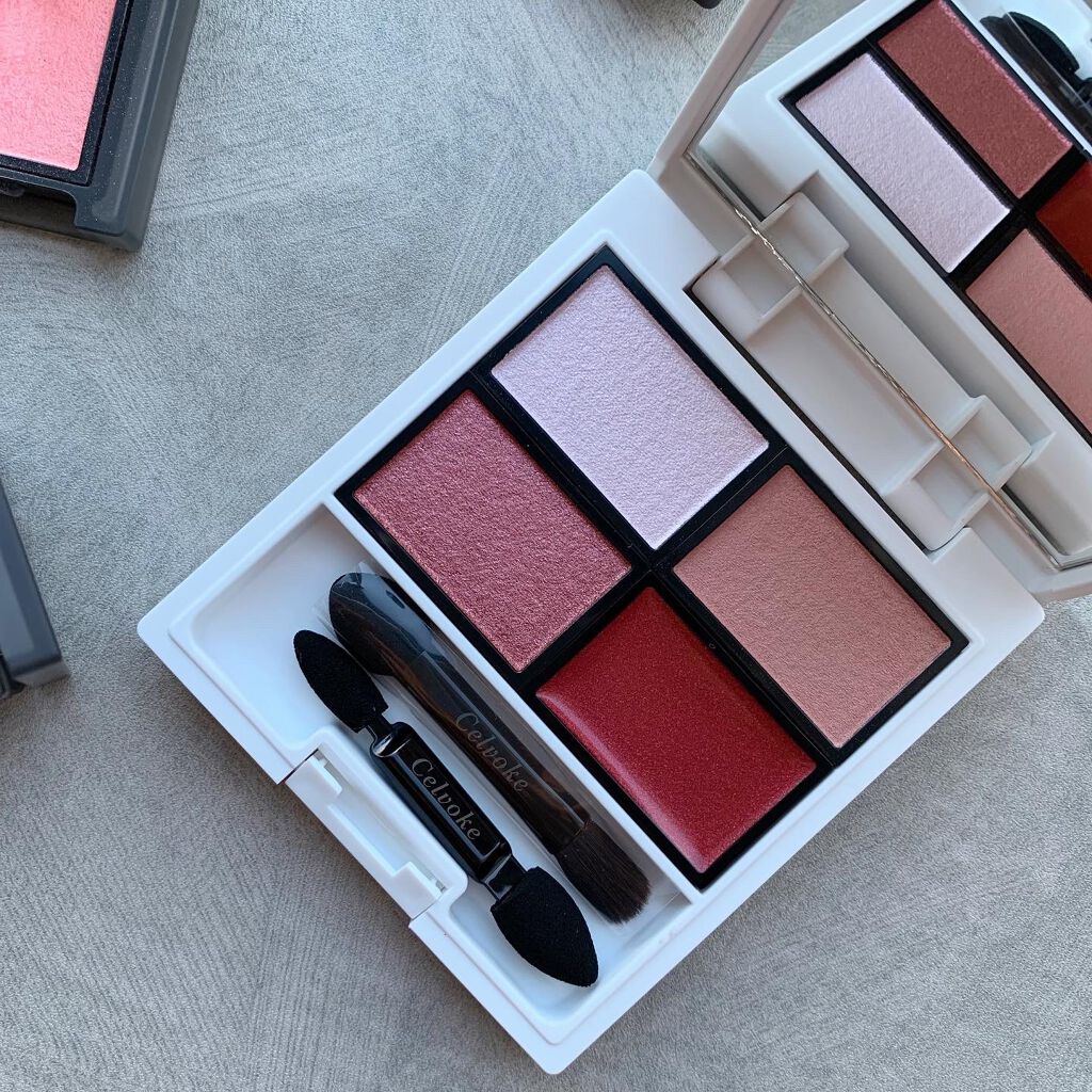 ヴォランタリーベイシス アイパレット/Celvoke/アイシャドウパレットを使ったクチコミ(8枚目)