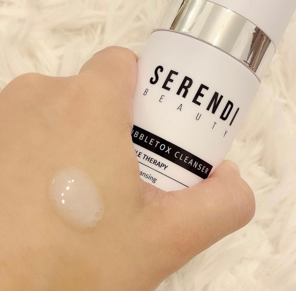 BUBBLE TOX CLEANSER/SERENDI BEAUTY/洗い流すパック・マスクを使ったクチコミ(2枚目)