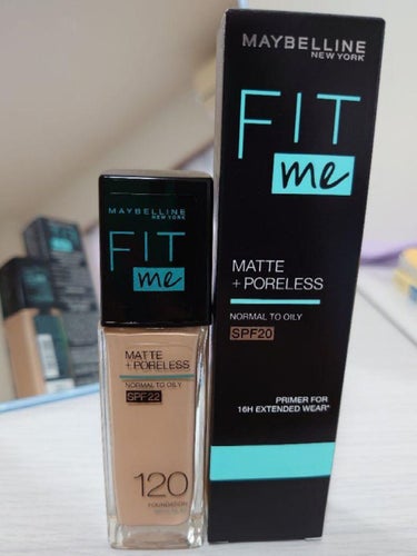 フィットミー リキッドファンデーション R/MAYBELLINE NEW YORK/リキッドファンデーションを使ったクチコミ（1枚目）