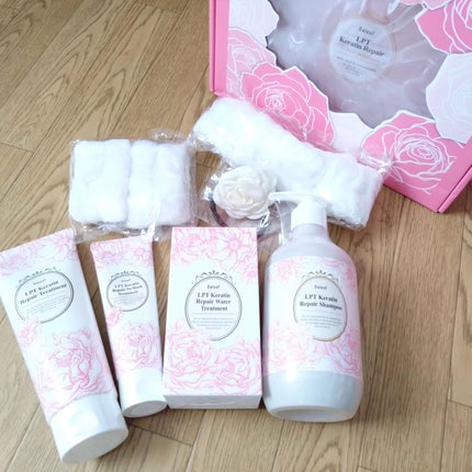 LPTローズエディションリペアセット Rose Edition シャンプー トリートメント ヘアセット/Daleaf/その他キットセットを使ったクチコミ(3枚目)