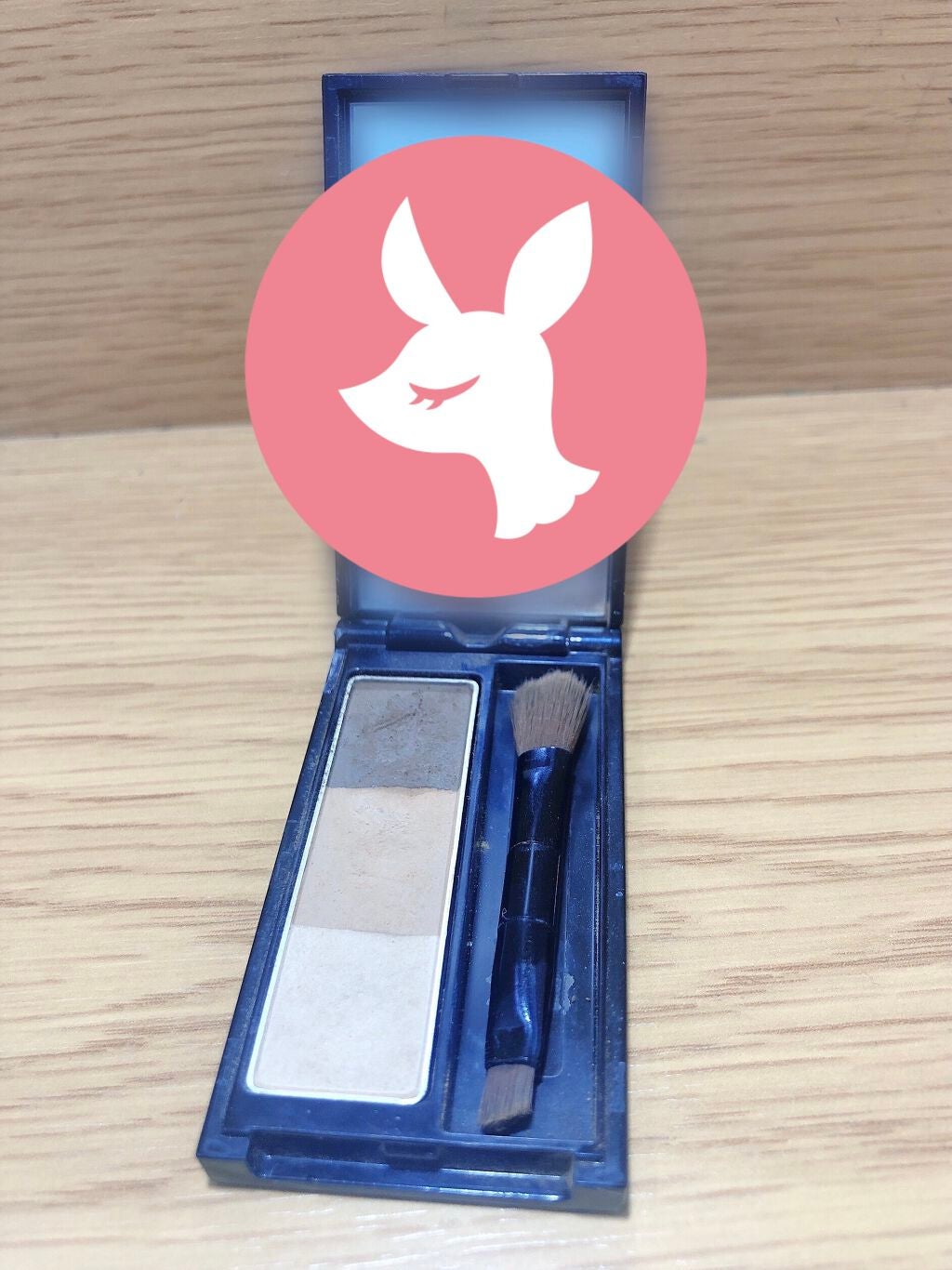 ケイト デザイニングアイブロウ3D/KATE/パウダーアイブロウを使ったクチコミ(2枚目)