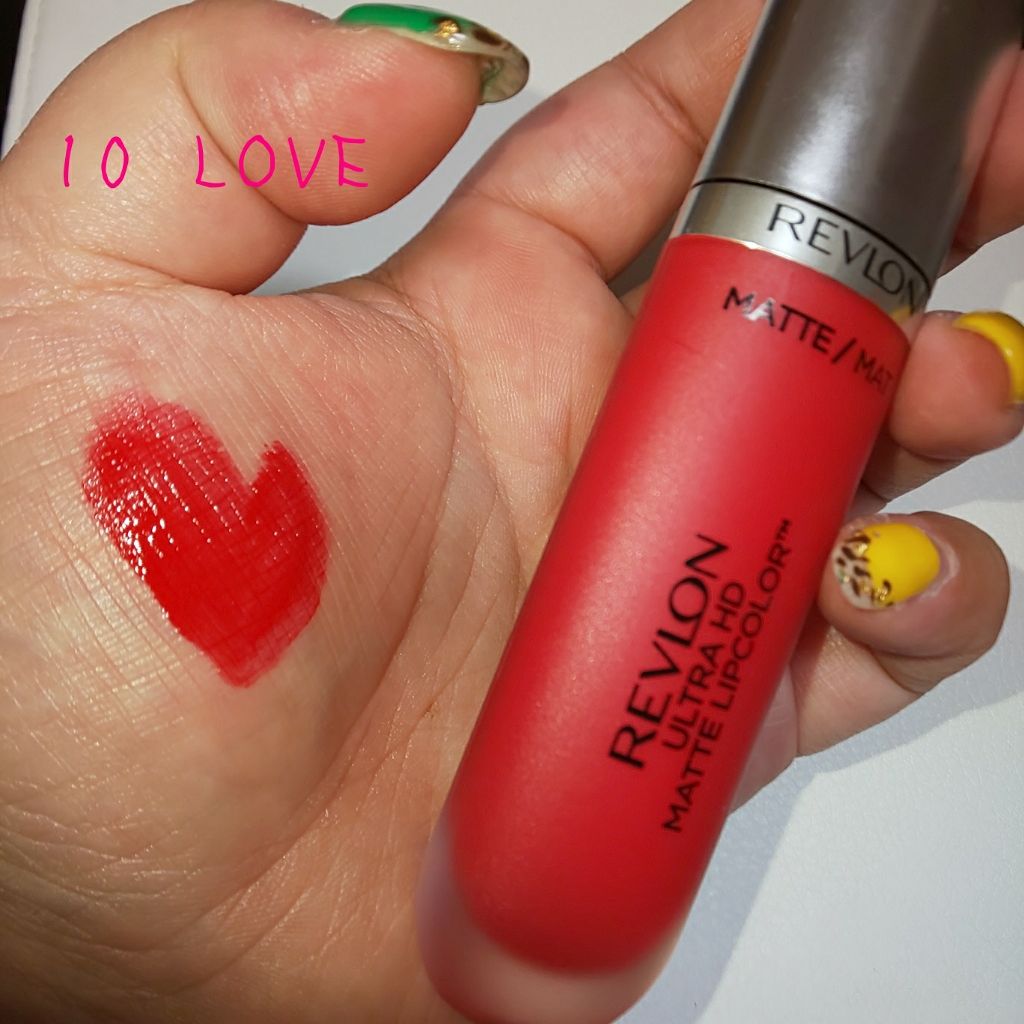 ウルトラ HD マット リップカラー/REVLON/口紅を使ったクチコミ（1枚目）