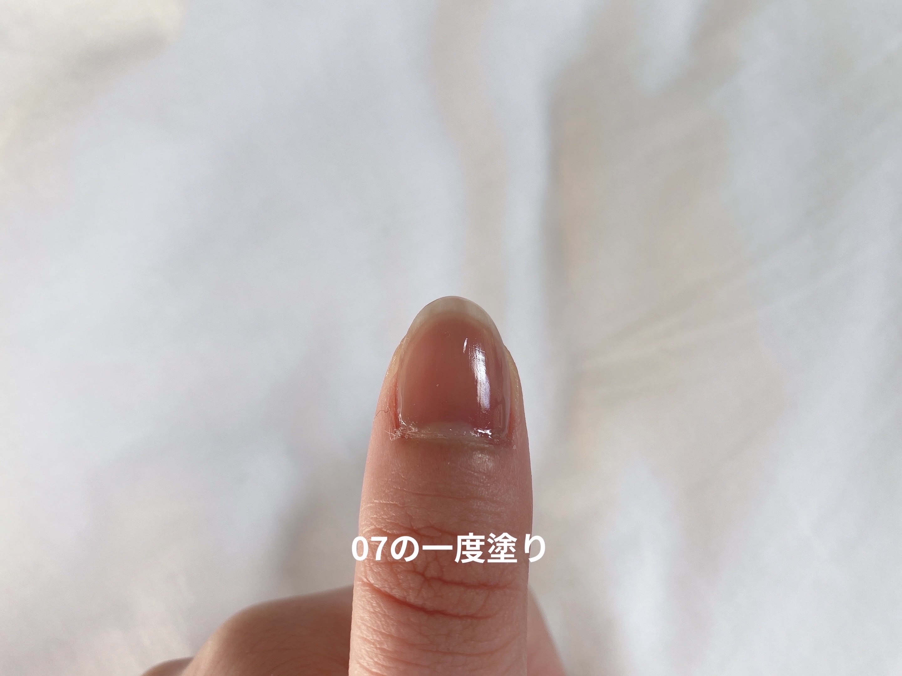 ムードペブルネイル/rom&nd/マニキュアを使ったクチコミ（3枚目）