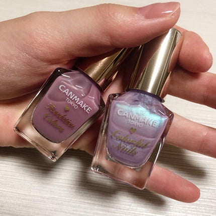 カラフルネイルズ/キャンメイク/マニキュアを使ったクチコミ(3枚目)