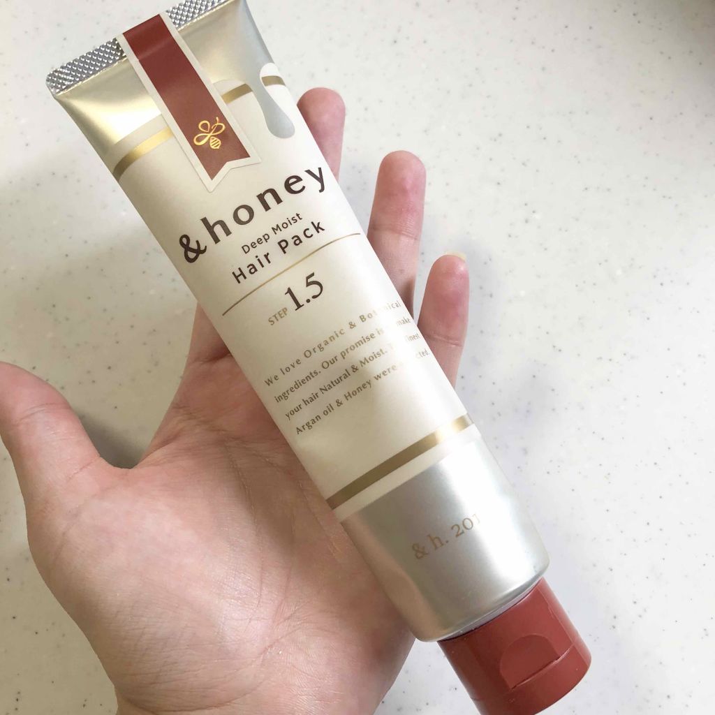 ディープモイスト ヘアパック1.5/&honey/ヘアマスク・ヘアパックを使ったクチコミ（2枚目）