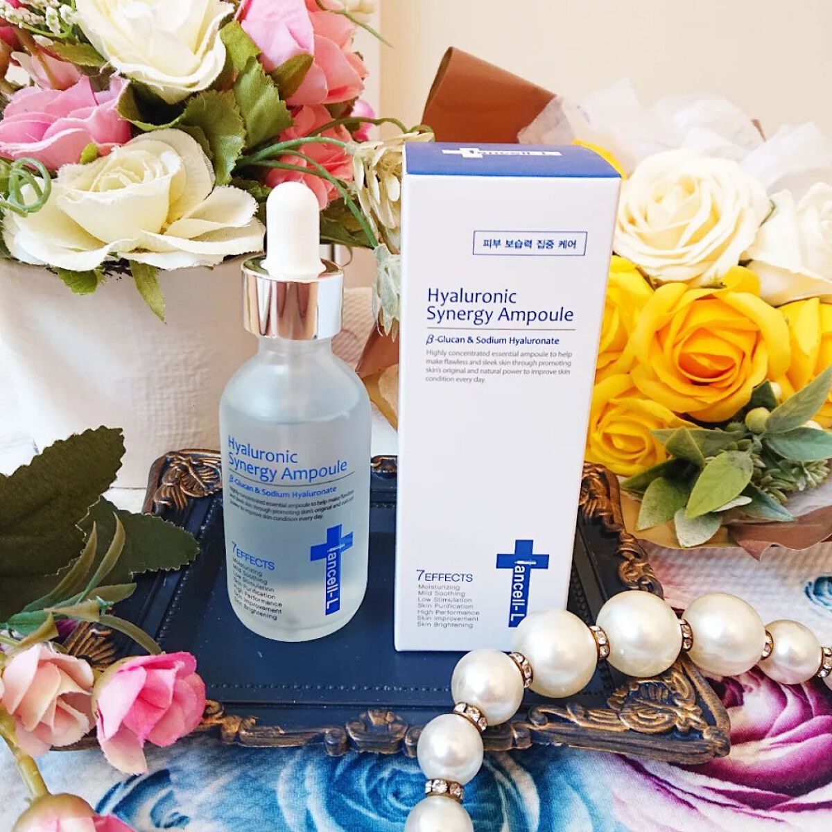 ヒアルロニックシナジーアンプル/IANCELL/美容液を使ったクチコミ（1枚目）