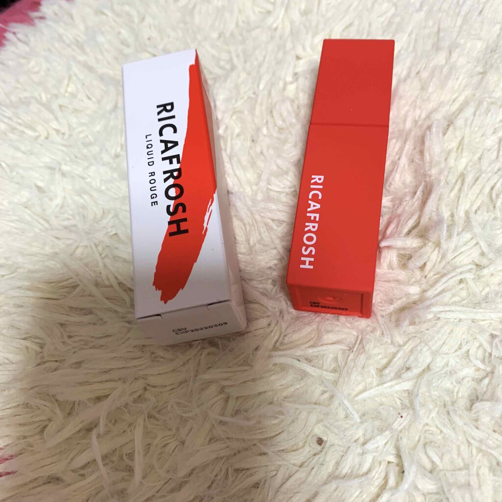 ジューシーリブティント/RICAFROSH/リップティントを使ったクチコミ（1枚目）