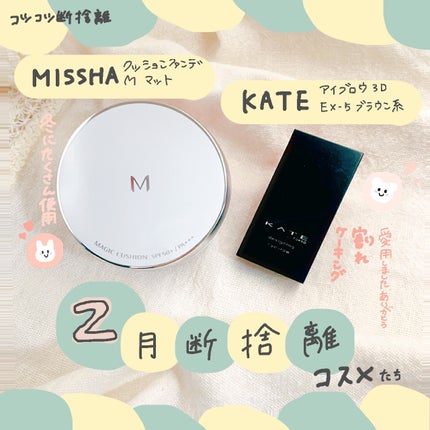 ケイト デザイニングアイブロウ3D/KATE/パウダーアイブロウを使ったクチコミ(1枚目)