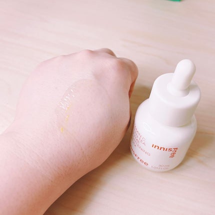 ビタC グリーンティーエンザイム ブライト セラム/innisfree/美容液を使ったクチコミ(3枚目)