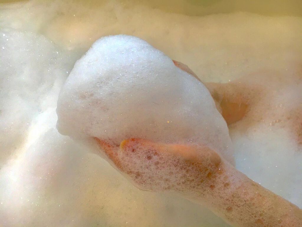 贅沢泡とろ 入浴料 アンバーミルクの香り/お湯物語/入浴剤を使ったクチコミ(6枚目)