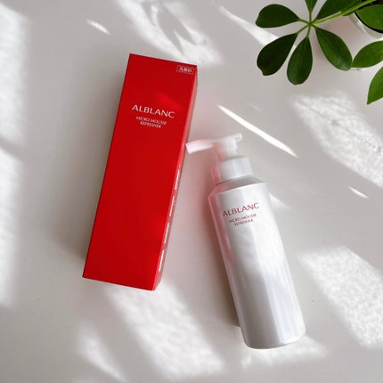 マイクロムース リフレッシャー/ALBLANC/泡洗顔を使ったクチコミ(5枚目)