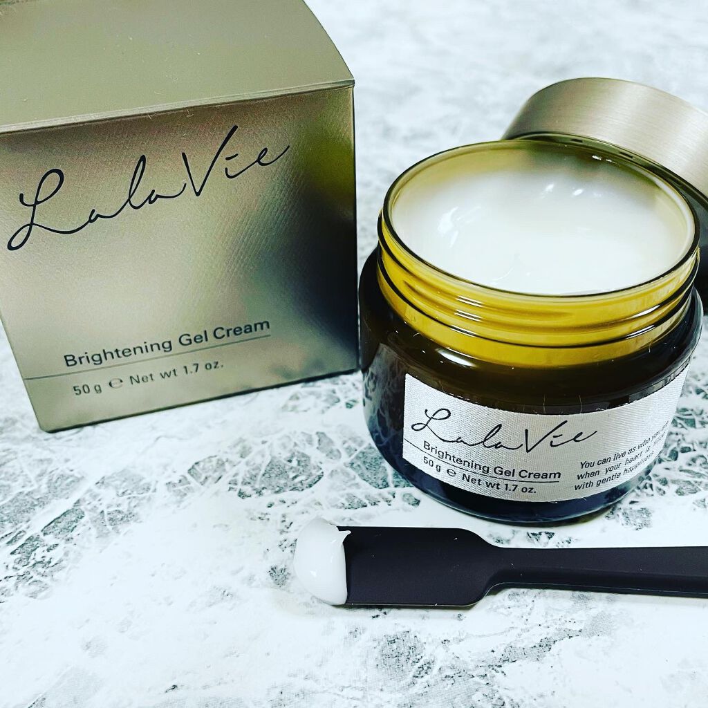 ブライトニング ジェル クリーム/Lala Vie/フェイスクリームを使ったクチコミ(1枚目)