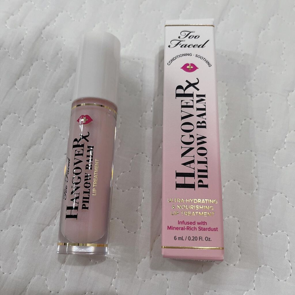 ~トゥー フェイスド ハングオーバー~ ピロー バーム リップ トリートメント/Too Faced/リップ美容液を使ったクチコミ(9枚目)