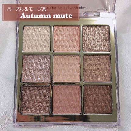 ソフトクレイビームアイシャドウパレット/AMIOK/ジェル・クリームアイシャドウを使ったクチコミ(4枚目)