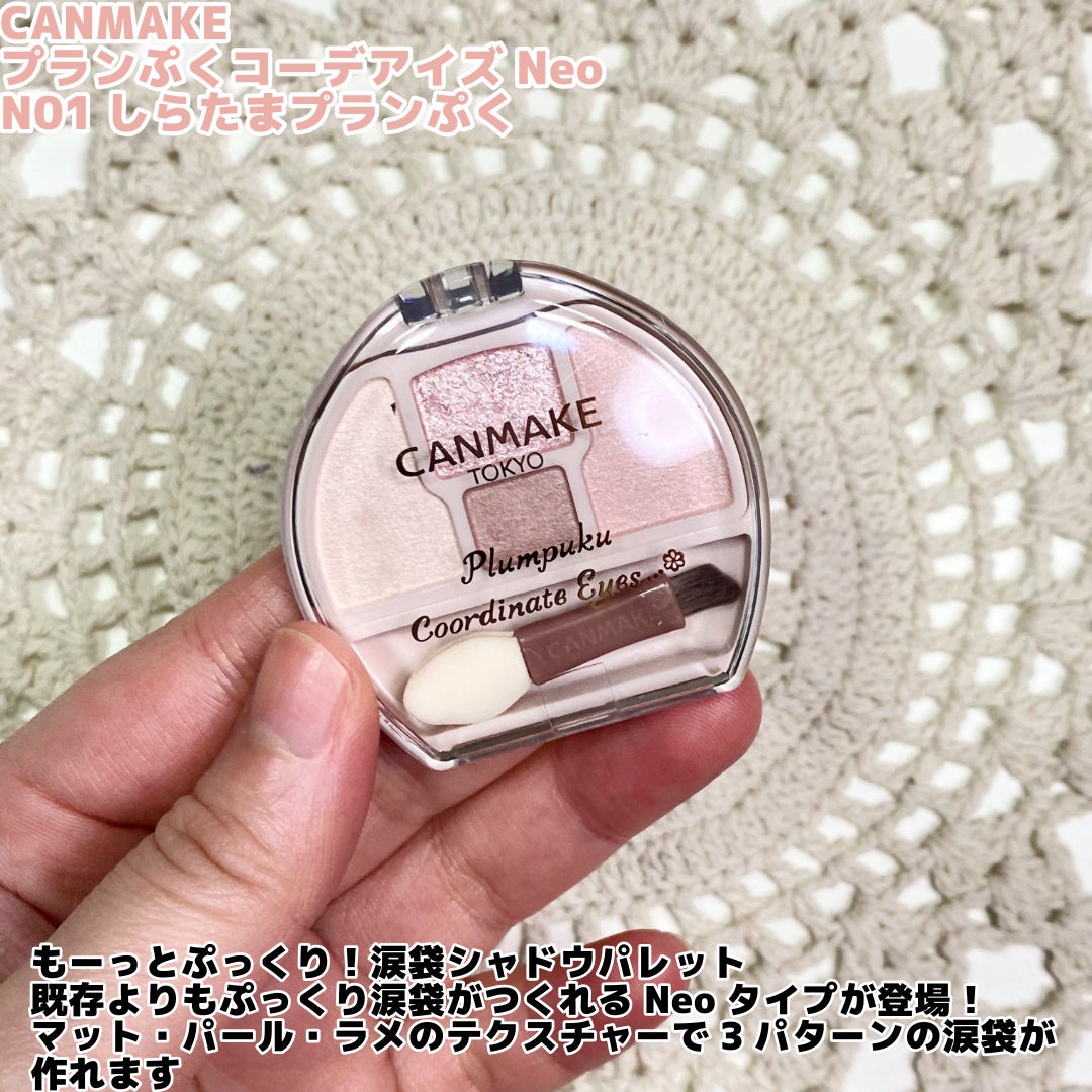 プランぷくコーデアイズNeo/キャンメイク/アイシャドウを使ったクチコミ(2枚目)