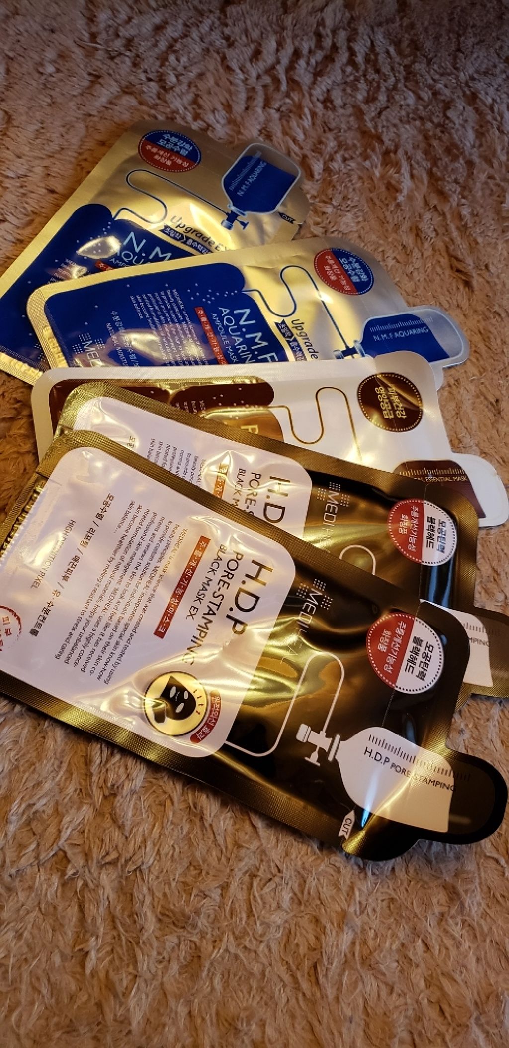 N.M.FアクアアンプルマスクJEX/MEDIHEAL/シートマスク・パックを使ったクチコミ(1枚目)