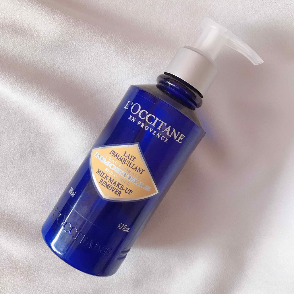 イモーテル プレシューズオイルインミルククレンジング/L'OCCITANE/ミルククレンジングを使ったクチコミ(1枚目)