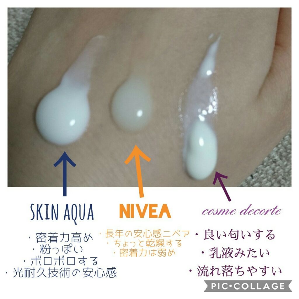 スキンアクア スーパーモイスチャージェル/スキンアクア/日焼け止めジェルを使ったクチコミ（2枚目）