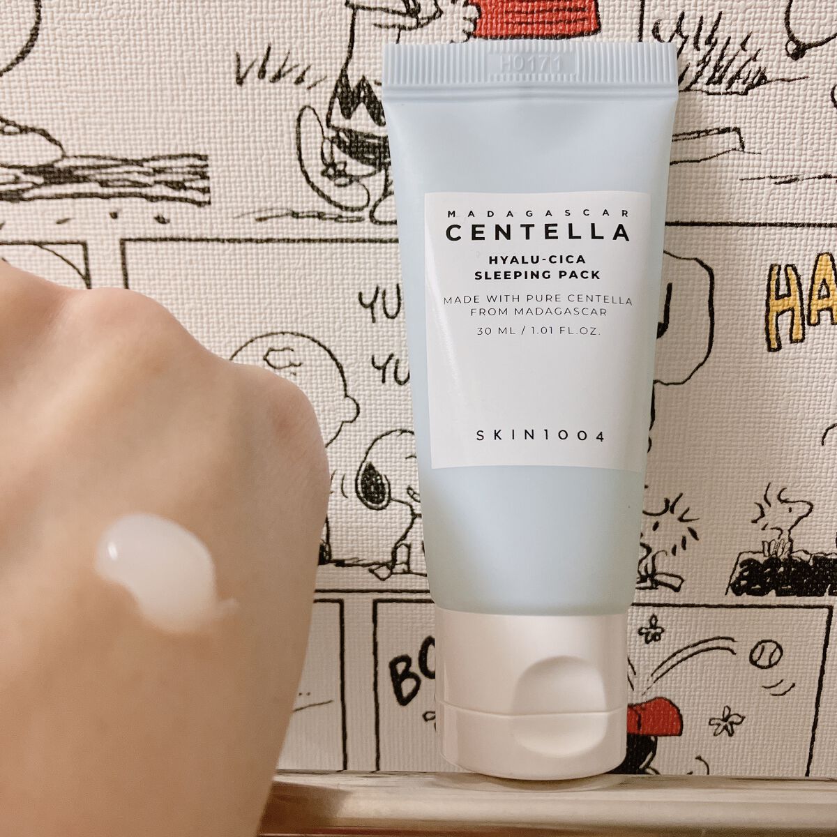 ヒアルーシカ スリーピングパック/SKIN1004/シートマスク・パックを使ったクチコミ（1枚目）