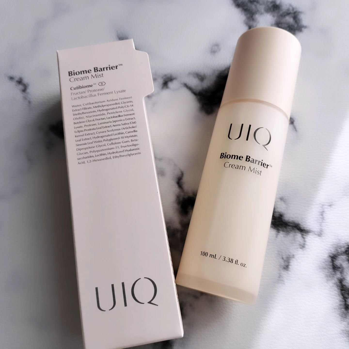 バイオームバリア クリームミスト/UIQ/ミスト状化粧水を使ったクチコミ（1枚目）
