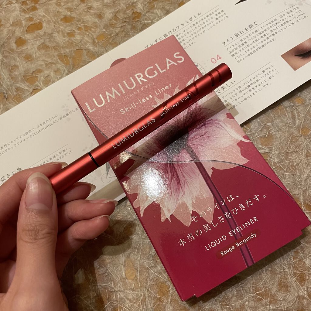 スキルレスライナー/LUMIURGLAS/リキッドアイライナーを使ったクチコミ（3枚目）