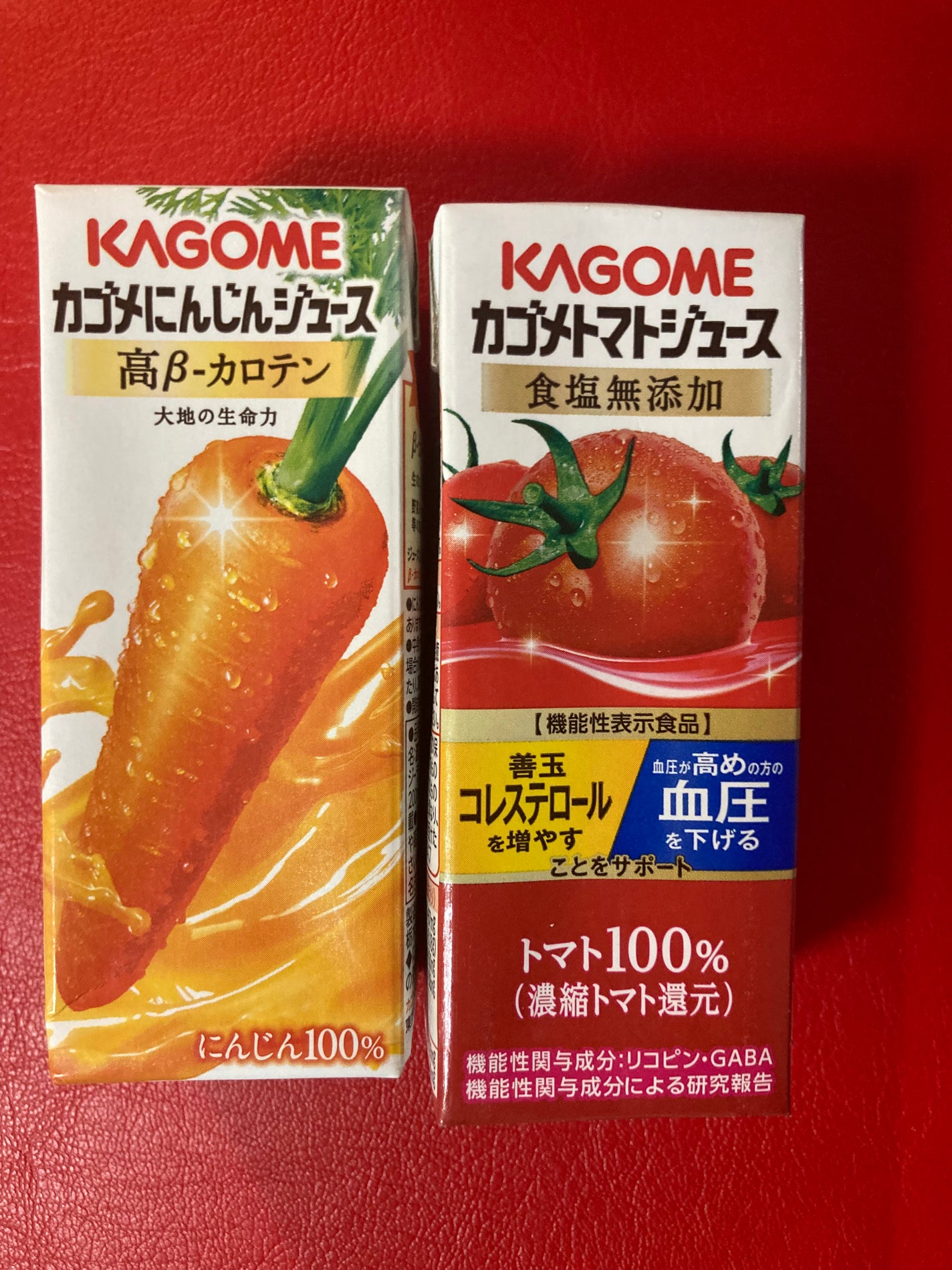 カゴメトマトジュース 食塩無添加/カゴメ/野菜ジュースを使ったクチコミ(1枚目)