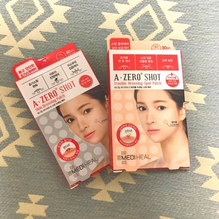 A-zero Shot Trouble Dressing Spot Patch/MEDIHEAL/シートマスク・パックを使ったクチコミ(2枚目)