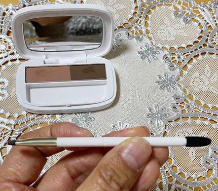 パウダーアイブロウ/media luxe/パウダーアイブロウを使ったクチコミ(7枚目)