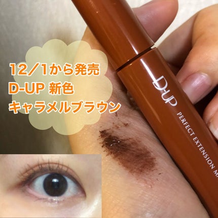 パーフェクトエクステンション マスカラ for カール/D-UP/マスカラを使ったクチコミ(1枚目)