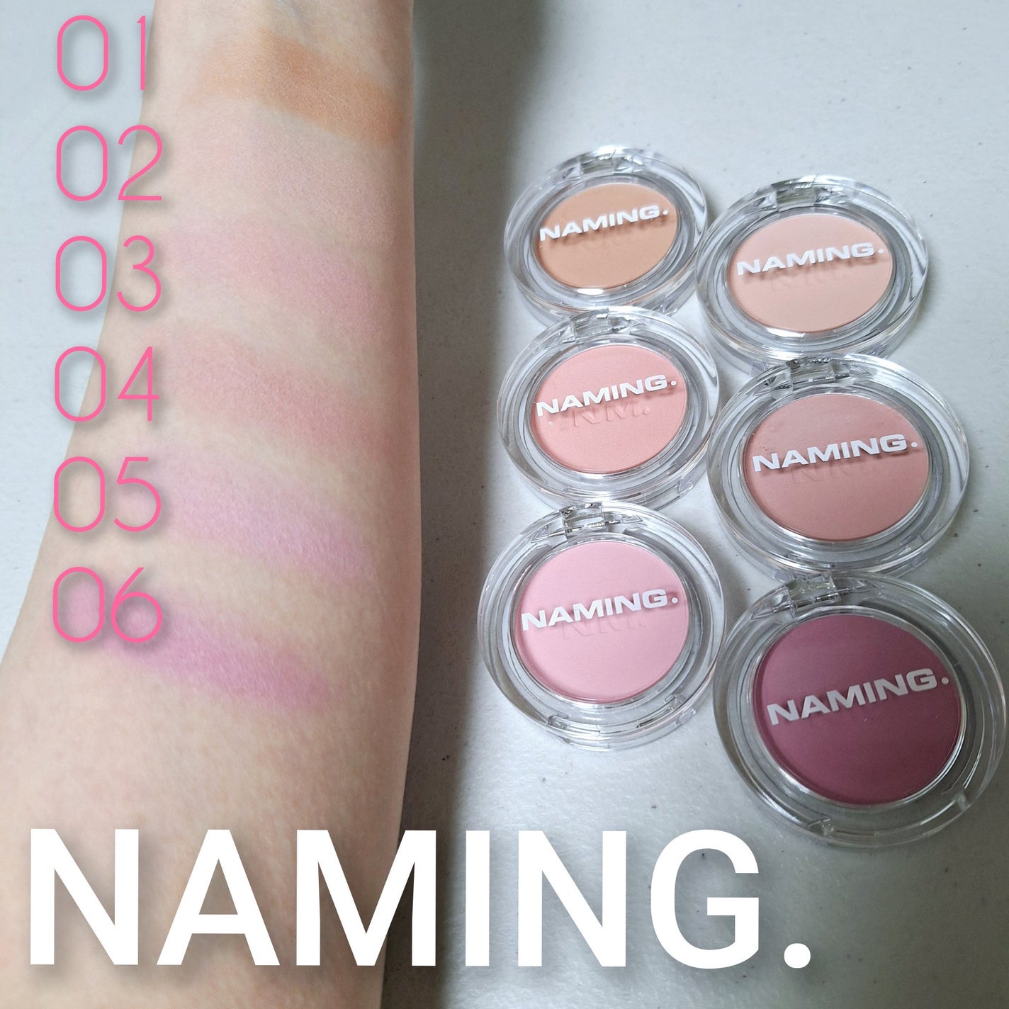 ネーミング フラッフィーパウダーブラッシュ/NAMING./パウダーチークを使ったクチコミ(5枚目)