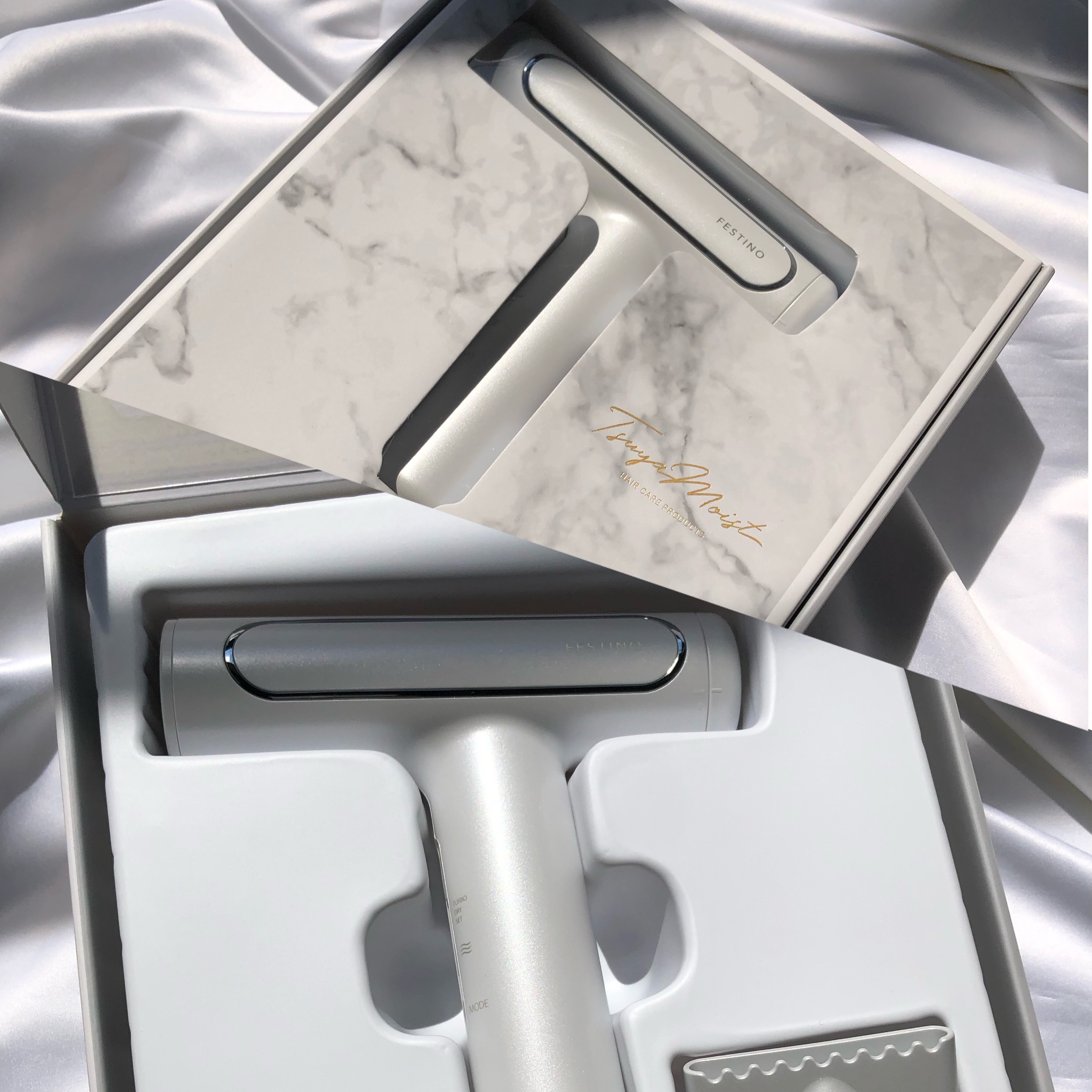 ツヤモイストドライヤー/FESTINO/ドライヤーを使ったクチコミ（1枚目）