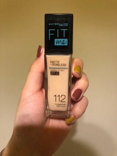 フィットミー リキッドファンデーション R/MAYBELLINE NEW YORK/リキッドファンデーションを使ったクチコミ（1枚目）