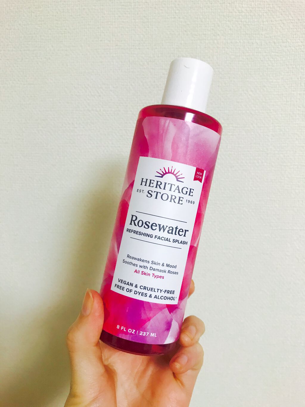 Rosewater REFRESHING FACIAL SPLASH/HERITAGE STORE/化粧水を使ったクチコミ（2枚目）