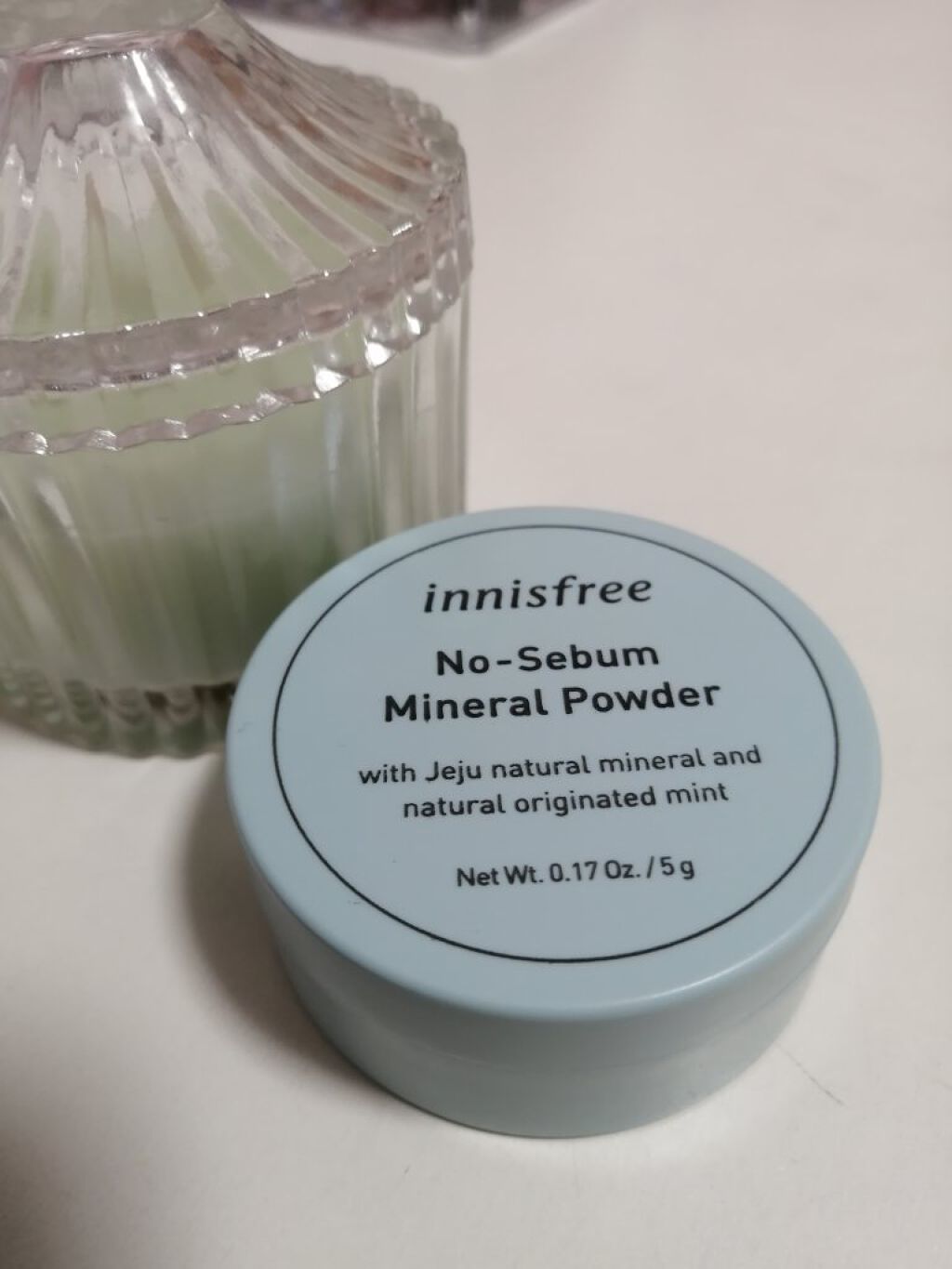 ノーセバム ミネラルパウダー N/innisfree/ルースパウダーを使ったクチコミ(1枚目)