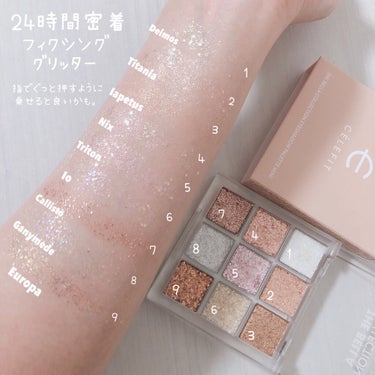 The Bella collection eyeshadow palette/CELEFIT/パウダーアイシャドウを使ったクチコミ（7枚目）