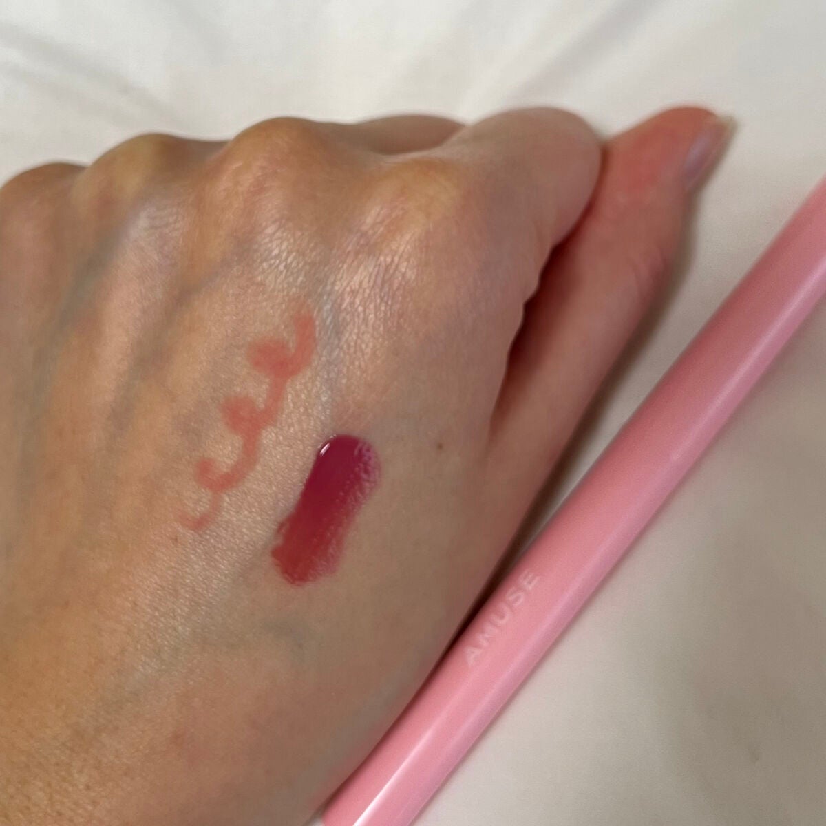 ジェルフィットティント/AMUSE/リップティントを使ったクチコミ(9枚目)