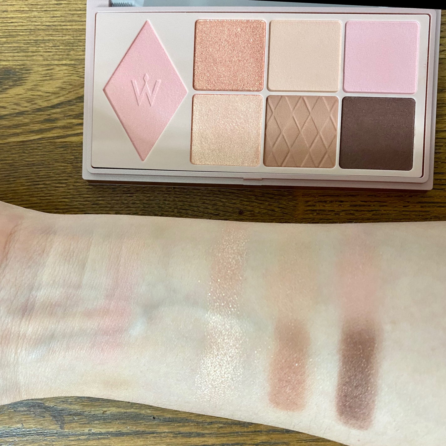 ウォンジョンヨ W デイリームードアップパレット /Wonjungyo/アイシャドウパレットを使ったクチコミ(2枚目)