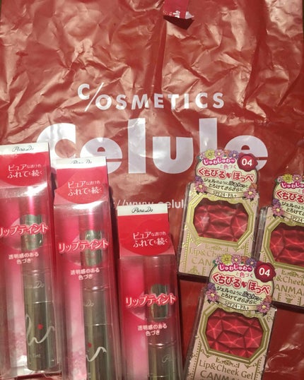 リップ&チーク ジェル/キャンメイク/ジェル・クリームチークを使ったクチコミ(1枚目)