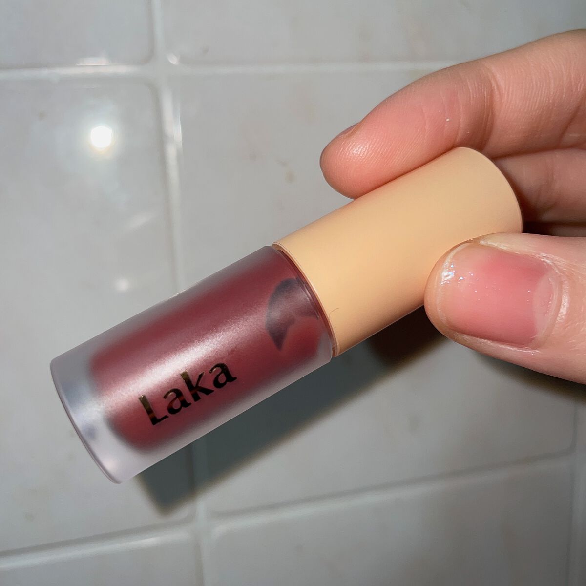 フルーティーグラムティント/Laka/リップティントを使ったクチコミ（3枚目）