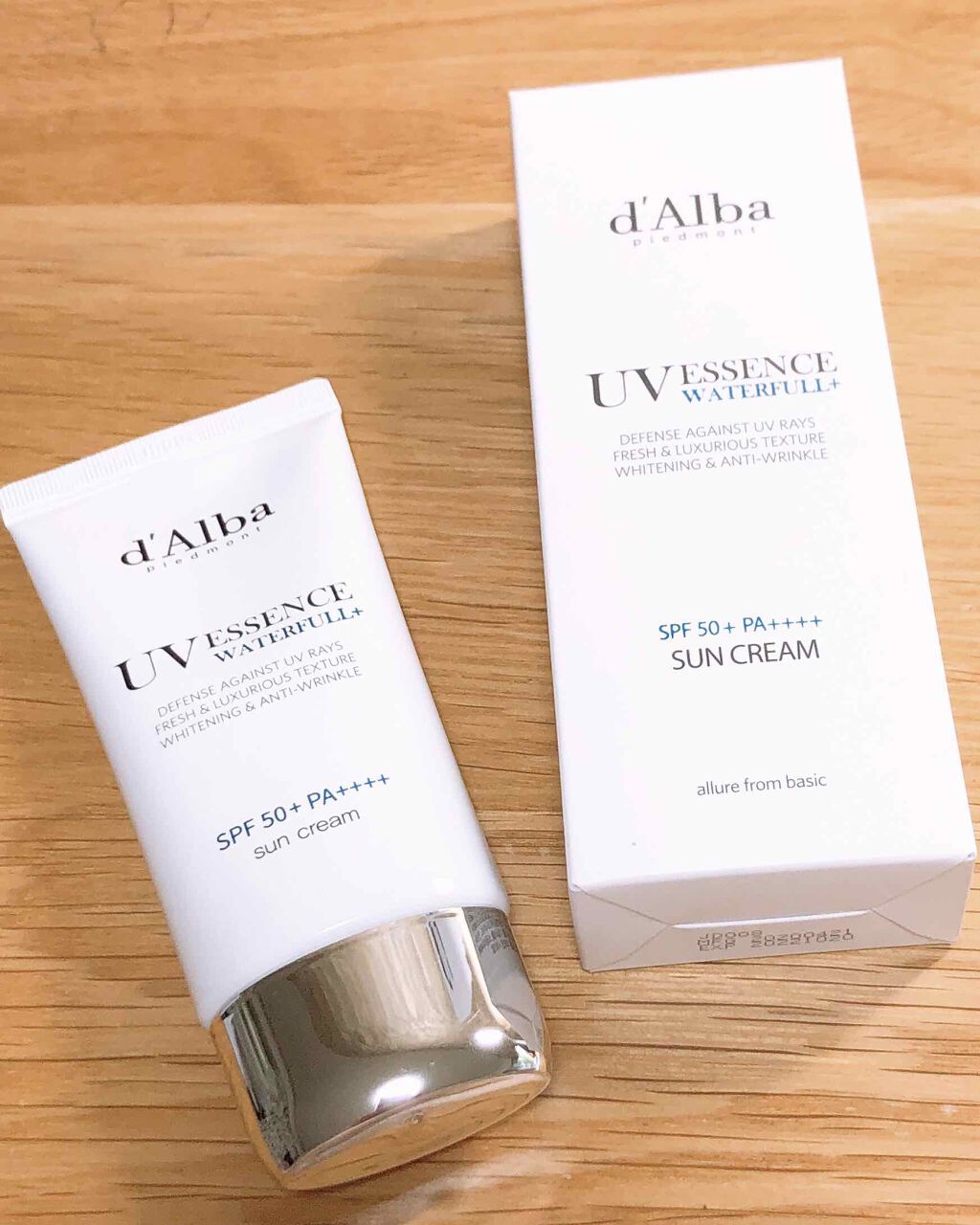 ダルバ ウォータフル エッセンス サンクリーム/ダルバ/日焼け止めクリームを使ったクチコミ(1枚目)