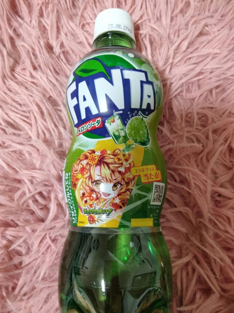 ファンタ メロンソーダ/日本コカ・コーラ/ドリンクを使ったクチコミ(1枚目)