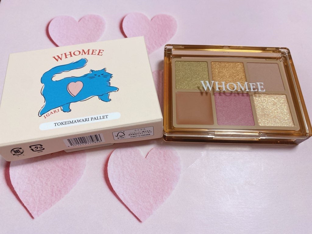 あみお on LIPS 「WHOMEEの時計回りパレット🎨✂ーーーーーーーーーーーーーー..」(2枚目)