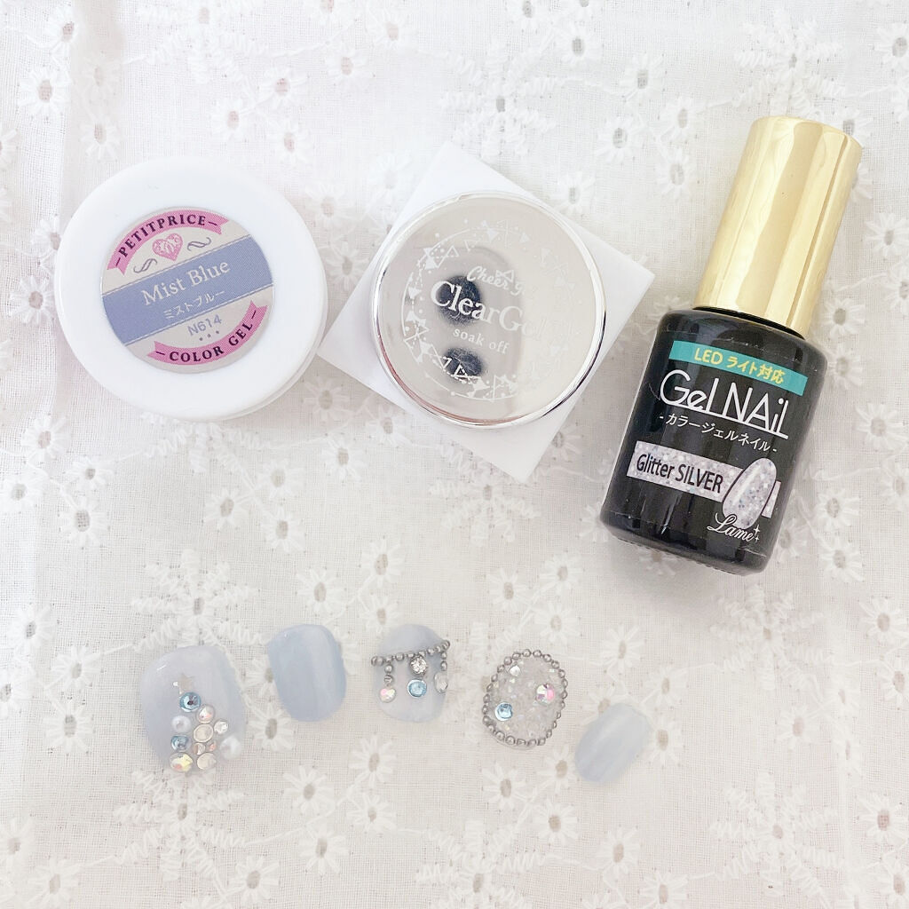 ジェルネイル（ライト対応）/セリア/ジェルネイルを使ったクチコミ（3枚目）