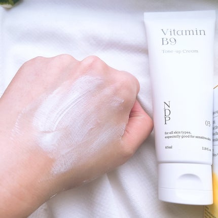 ビタミンB9トーンアップクリーム/NATURAL DERMA PROJECT/化粧下地を使ったクチコミ(4枚目)