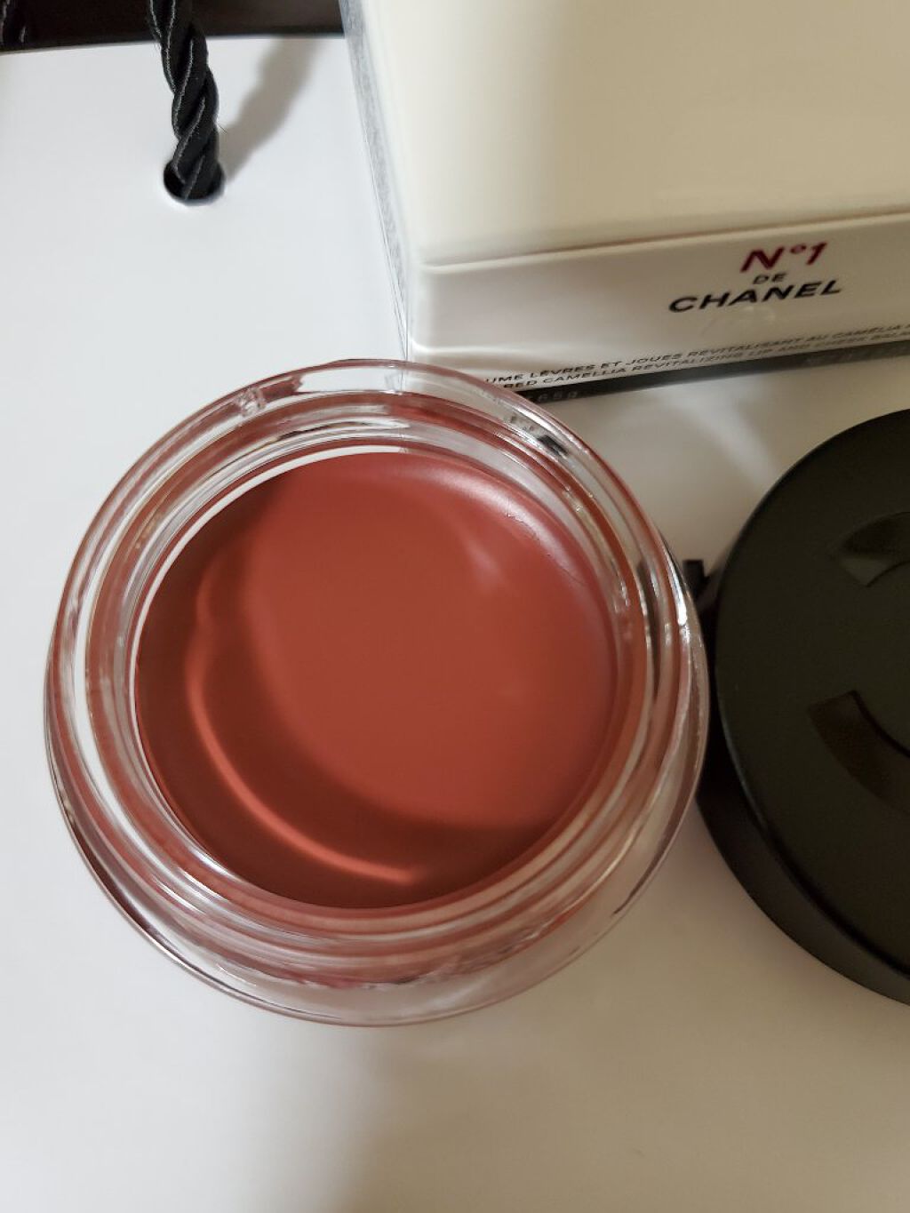  リップ＆チーク ボーム N°1 ドゥ シャネル/CHANEL/口紅を使ったクチコミ（3枚目）